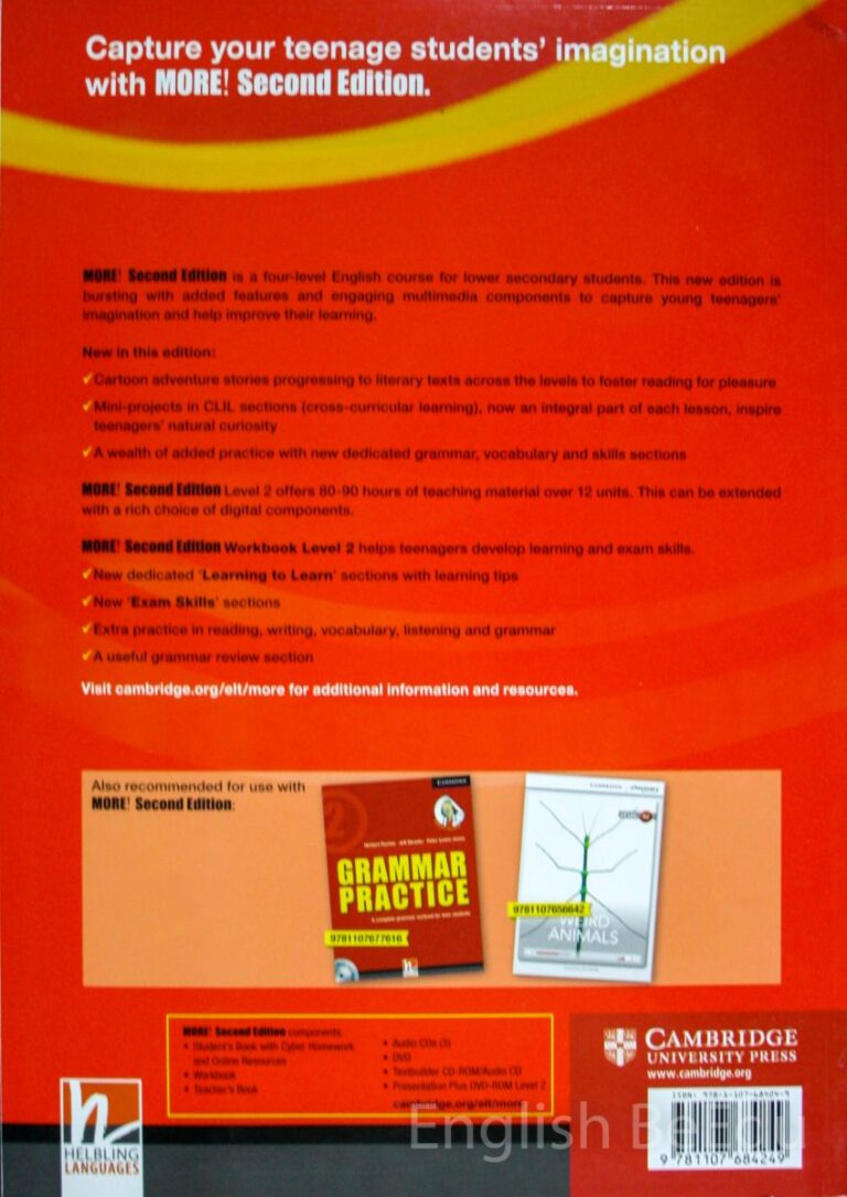 More Workbook Level 2 English Beedu Books Online